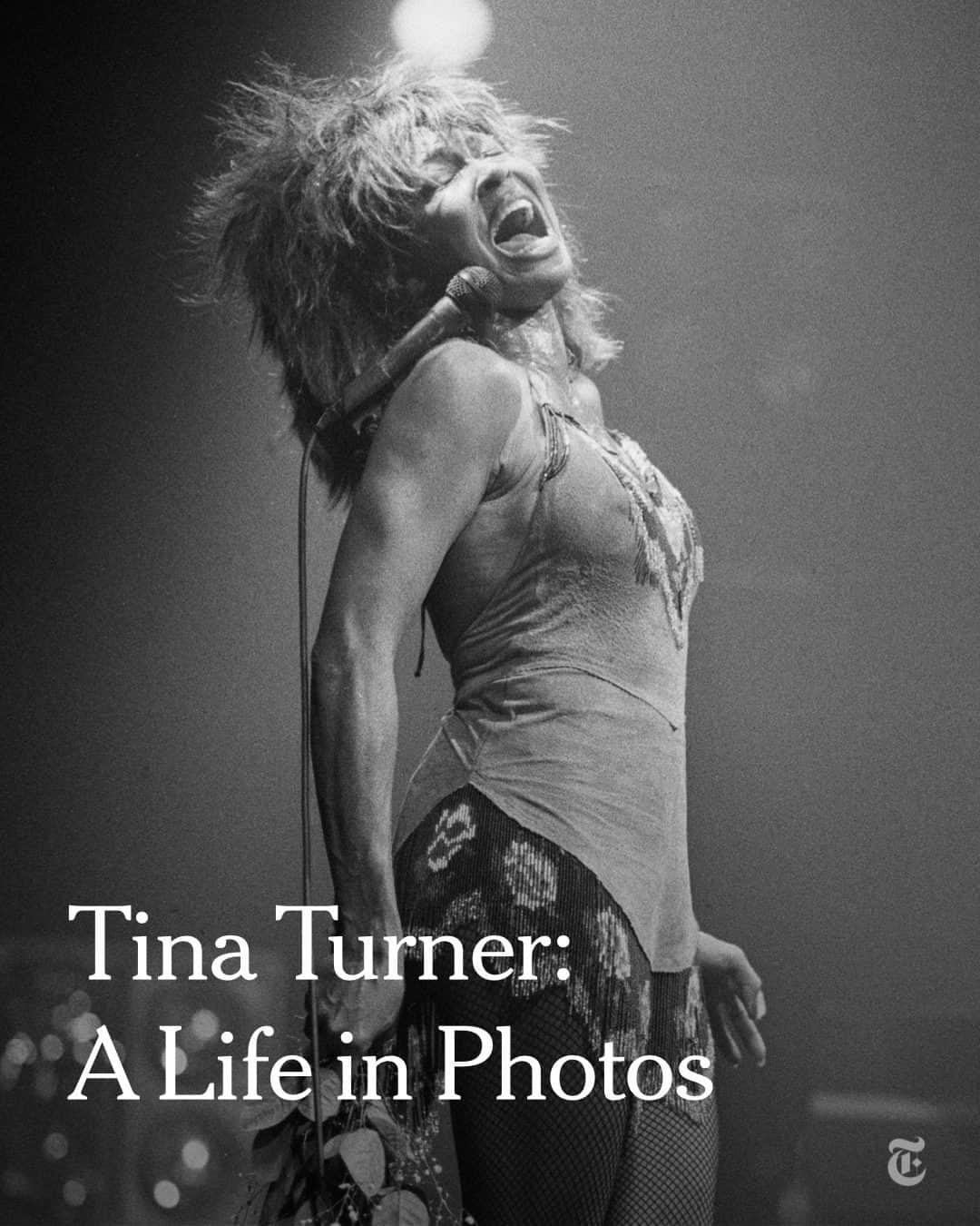 New York Times Fashionのインスタグラム：「Tina Turner, a magnetic singer who became one of the most successful recording artists of all time, died on Wednesday at 83. In addition to breaking countless boundaries throughout her career, she leveraged fringe, sequins and sparkles to electrifying effect onstage.  She annihilated the dichotomy between R&B and rock ’n’ roll. She showed it was possible not only to tell the story of being a wife who endured spousal abuse, but to transcend victimhood and make it into art. And she was a potent style icon and enduring sex symbol — one whose prime did not even really begin until 1984, when, at 44, she released the album “Private Dancer,” and it sold five million copies.  She had a singular ability to look ferocious while being a relentless transmitter of hope and empathy, writes @jacobbernsteinnyc. Jean jackets came and jean jackets went, but beads were omnipresent: They usually shimmered, little was loose, and the legs — simply the best — could not be hidden. When she sang, in “Proud Mary,” that “we’re going to do it nice and rough,” she could very well have been describing her visual style.  It is impossible to look at electrifying deities like Mary J. Blige and Beyoncé, with their blond-ish hair, glistening costumes and anthems of resistance, without recognizing an influence that perhaps begins with, but certainly does not end in, sparkles.  See more photos from Tina Turner’s life at the link in bio. Photos by John Rogers/Hulton Archive, via Getty Images; Michael Ochs Archives/Getty Images; GAB Archive/Redferns, via Getty Images; Len Trievnor/Hulton Archive, via Getty Images; Dezo Hoffman/Shutterstock; Richard Young/Shutterstock; Derek Hudson/Getty Images; Fin Costello/Redferns, via Getty Images; Getty/Agence France-Presse — Getty Images; Gary Gershoff/Getty Images」