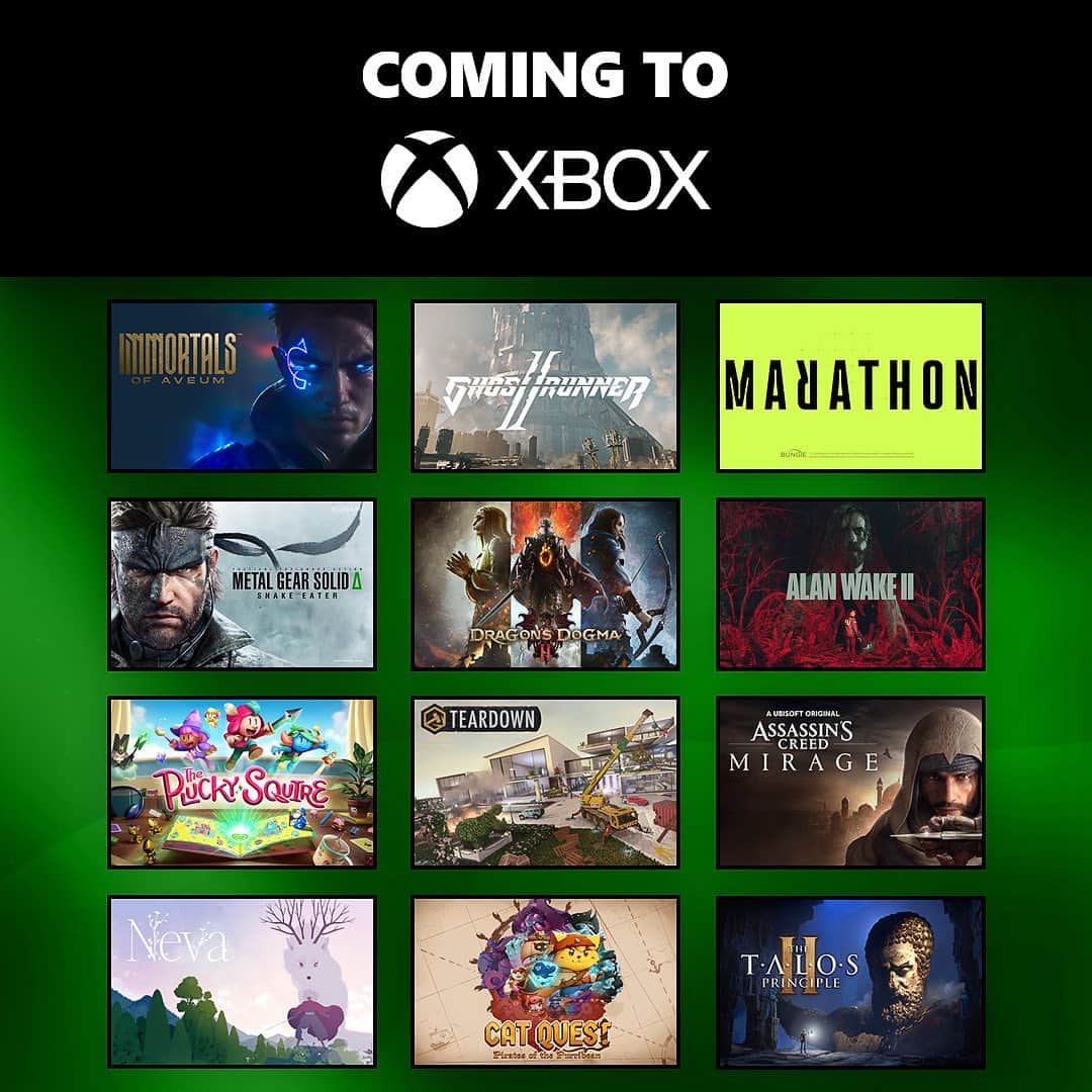 Xboxのインスタグラム：「What a good looking group 😎」