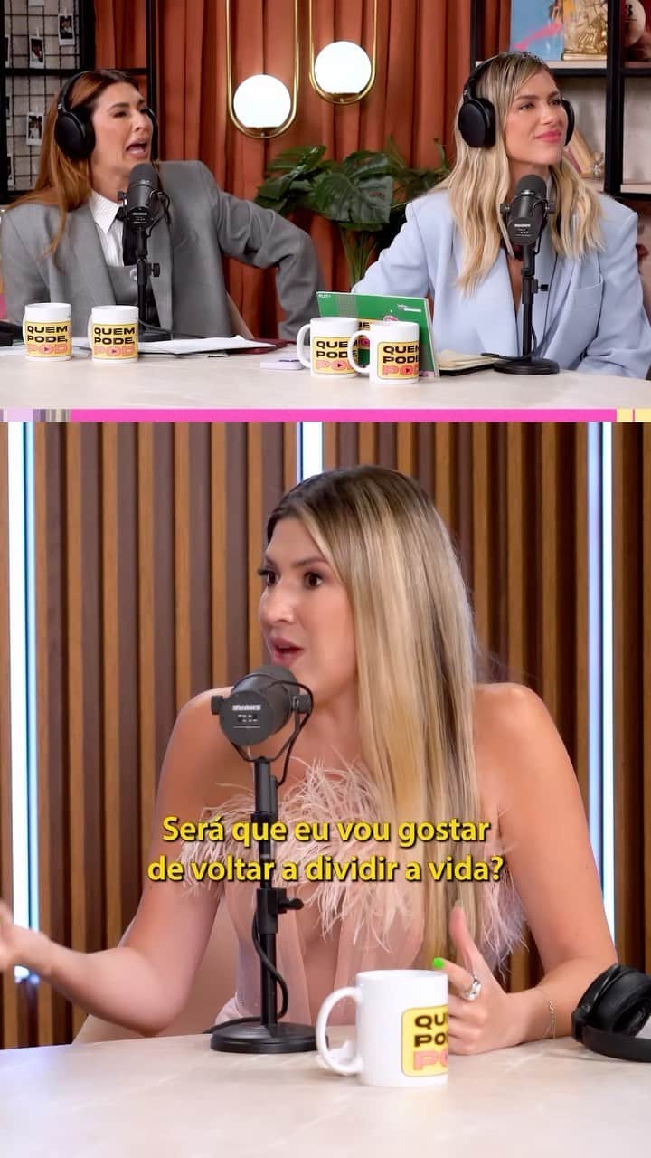 Giovanna Ewbankのインスタグラム：「Esse trecho do #QuemPodePod dessa semana com a @danicalabresa me chama muita a atenção e me impulsiona, e por isso quis dividir com vocês. Ele fala sobre processos individuais, sobre sonhos, sobre não se comparar e sobre as inúmeras possibilidades independentes da idade.  E quer saber? A Dani tá certissima!   Aliás, nessa entrevista a Dani falou tantas coisas importantes! Quero muito que vocês assistam. A entrevista tá lá no @canal_gioh e o link tá na bio 😍」