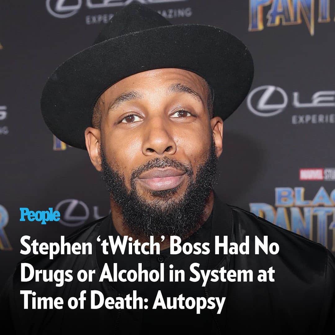 People Magazineさんのインスタグラム写真 - (People MagazineInstagram)「New details surrounding Stephen "tWitch" Boss's death have emerged. In an autopsy report obtained by PEOPLE, it was confirmed that the So You Think You Can Dance alum had no substances in his system when he died in December. More on this story at the link in our bio. | 📷: Jesse Grant/Getty Images」5月25日 8時11分 - people