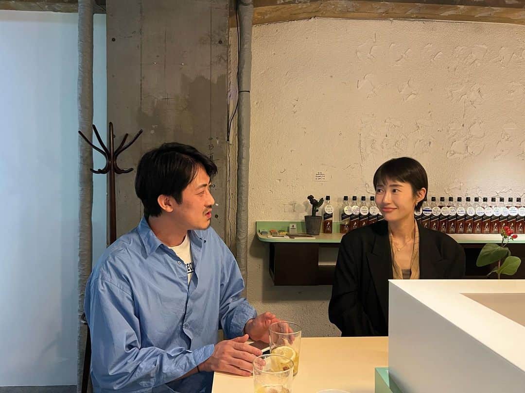 遠山正道のインスタグラム：「#奥井奈々さん スタートアップの話しをグリと聞いた^ ^ @paichu_roppongi」