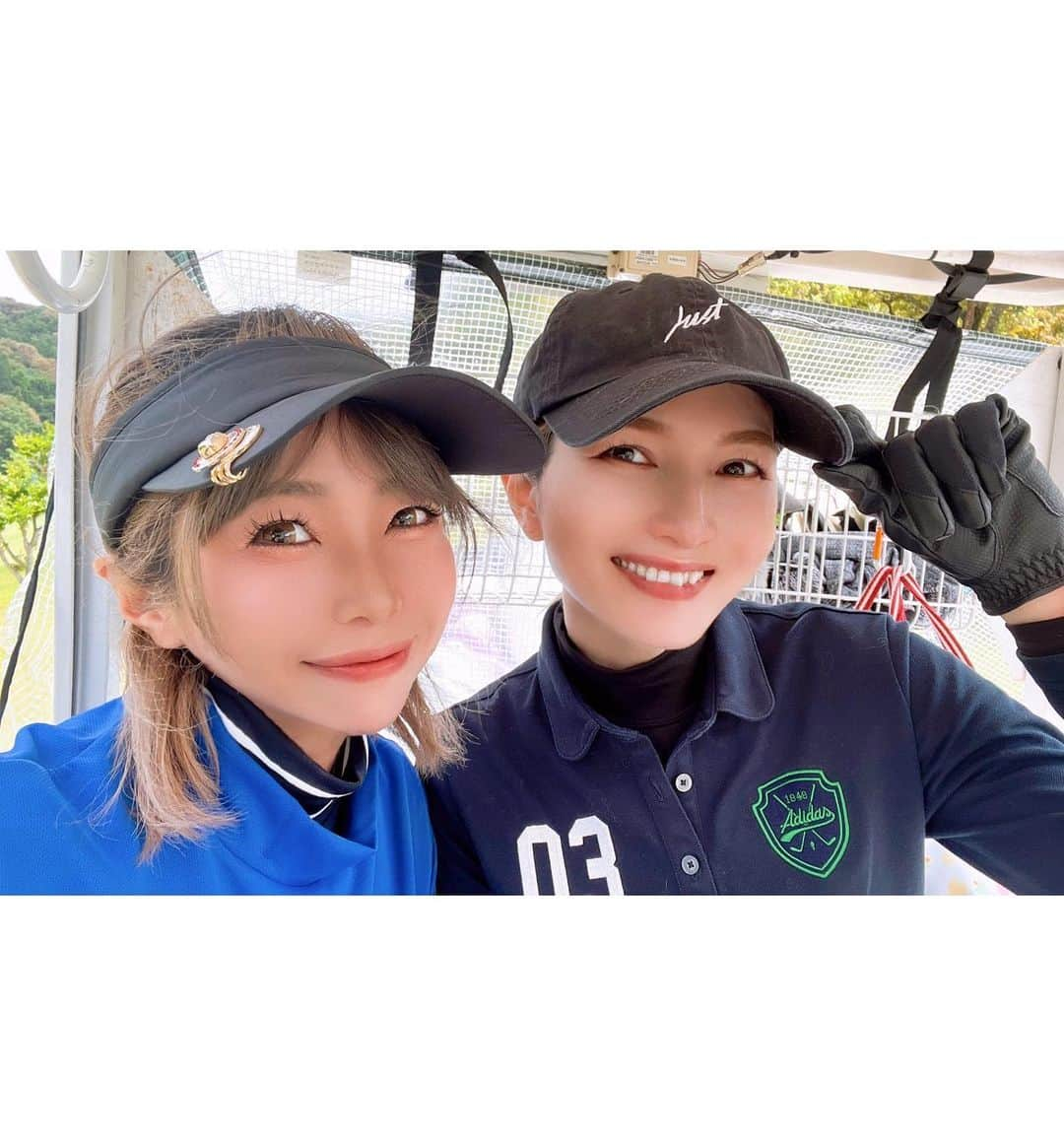 中田有美さんのインスタグラム写真 - (中田有美Instagram)「一昨日のエンジョイコンペ🏌️‍♀️✨  りえさんと同じ組みやったし、 他のメンバーさんも めっちゃ良い人で 楽しくラウンドできた⛳️💓  この日も風速5mあって 2連続で強風ゴルフ🤣🌬️  前半は久々にかなりやらかしとったけど、 そのお陰で後半は力抜けて いい感じでまわれた😂  コンペは前半のどこかハマってくれたのか10位でした🫶🏻  今回もありがとうございました❣️  #ライオンズゴルフ倶楽部  #ゴルフ #ゴルフ女子 #東海ゴルファー #三重ゴルフ女子 #ゴルフスコア記録」5月25日 10時00分 - yumi_5287