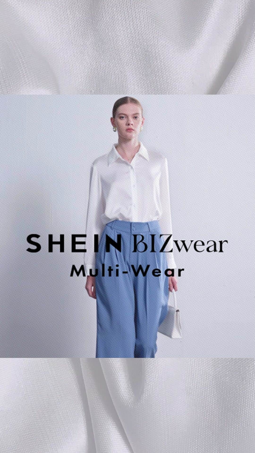SHEINのインスタグラム：「Suit up for success and start your next chapter in sharp, stylish office wear that makes a strong first impression 💼✨  🔗:https://shein.shop/m9tu9hd  #SHEINgraduation」