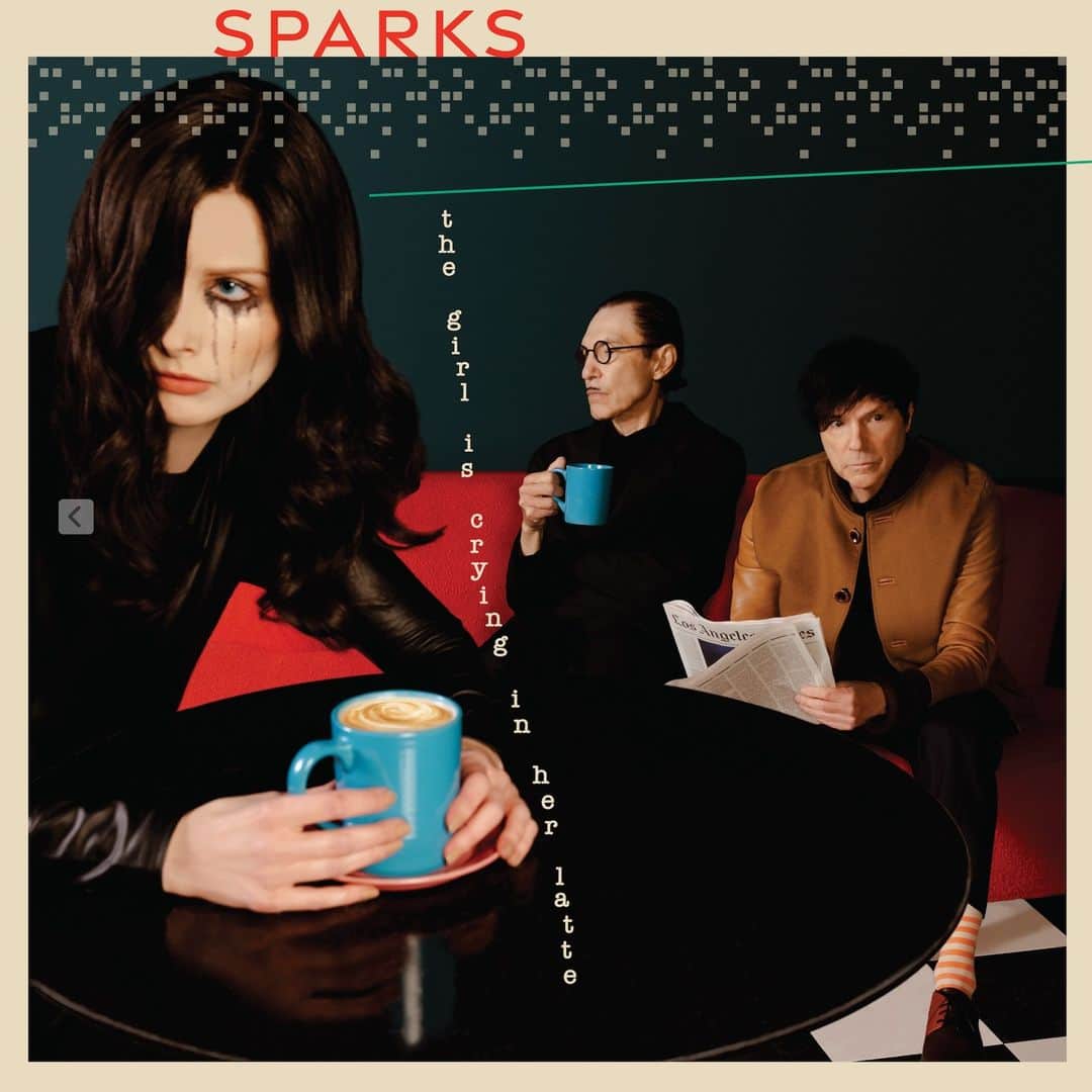 エドガー・ライトさんのインスタグラム写真 - (エドガー・ライトInstagram)「I come here to rave. Today, @sparks_official release their 26th album, 'The Girl Is Crying In Her Latte' and I highly recommend listening to it from start to finish.  It's their first album to be written after my documentary about the legendary Ron & Russell Mael and it made me swell with pride once more. It's also their first record on Island Records since their mid-70s breakthrough.  But don't call it a comeback! Sparks are staggering in their irrepressible invention and alarming consistency. Name another band where an album in their sixth decade ranks among their finest. You can't.  So, it pleases me to no end to call 'The Girl Is Crying In Her Latte' another triumphant classic. Packed with brilliant melodies, keen observations and witty lyrics, this album could be a greatest hits collection on its own or it could be your FIRST introduction to Sparks.   The opening trio of singles, 'Latte', 'Veronica Lake' and 'Nothing Is As Good As They Say It Is', followed by the minimalist gem of missed connections 'Escalator' exemplifies everything that is Sparks; simultaneously funny, profound, inventive, and irresistibly catchy.  Other standouts include the infectious melody of 'You Were Meant For Me', the anthemic 'Not That Well Defined', and the boisterous middle 8 of 'Take Me For A Ride' which chants, "LET'S GO, LET'S GO LAURA!"  Then there's the brutal 'When You Leave', a song about how much better a social event becomes once YOU’VE departed. And 'Love Story' introduces the alarmingly specific tale of someone to trying to save his spot in line while scoring drugs for their girlfriend. I believe this is a first.  The album closes with the rousing 'It Doesn't Have To Be That Way' and heartbreaking chaser 'Gee That Was Fun.'  The latter, just stops me dead; Another melancholic, dryly funny example of Sparks' mastery of bittersweet bangers. I joked with Ron and Russell that they've been crafting perfect epitaph since 1974’s 'Bon Voyage'. This is no exception.  I've raved enough. 'The Girl Is Crying In Her Latte' is available everywhere. Take a listen, buy the exquisite vinyl edition if you wish, but most importantly, I hope you enjoy it on repeat, as I have.」5月25日 15時29分 - edgarwright