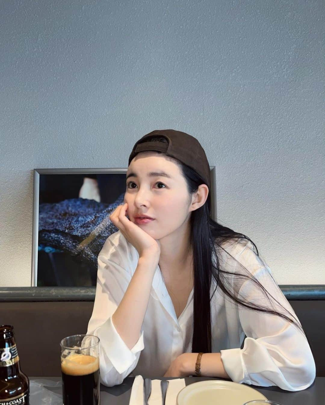 ユ・スンオクさんのインスタグラム写真 - (ユ・スンオクInstagram)「🍽📖🍦, 🍻🥴빨개옥 강해옥」5月25日 11時57分 - seungok_yu