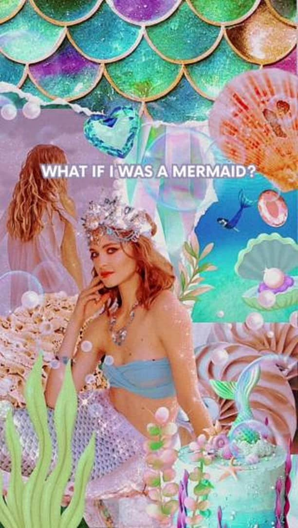 BeautyPlusのインスタグラム：「Inspired by the sea, this #moodboard features a nautical #aesthetic with a mermaid-inspired look! 🧜‍♀️🧜‍♂️ #mermaidmoodboard #collage」