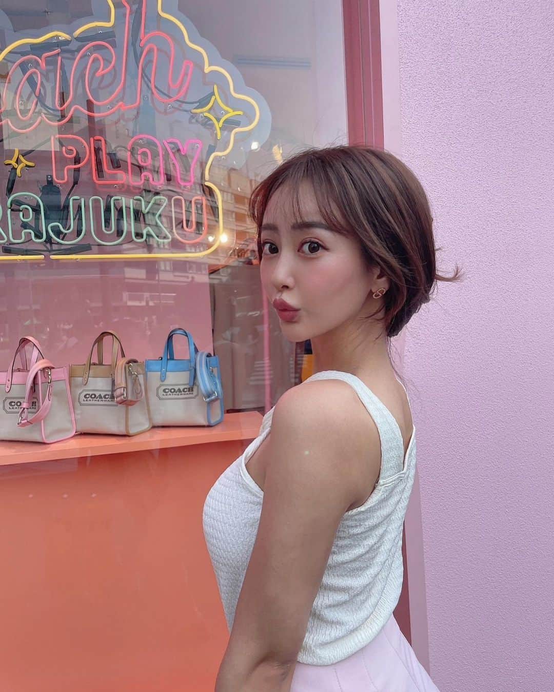 のインスタグラム：「@shein_japan  でGETしたお洋服たちを着た一週間のとあるコーデたち🦋🤍  商品ID🪽  13651149 7118727 12835463  クーポンコード：yukiko2023  こちらのクーポン利用で  割引率：お買い上げ金額1～5,999円まではセール価格より15%OFF、6,000円以上は20%OFFになるんだって🤍🤍🤍 6月末日まで利用できるよ👶🏼  #SHEIN #SHEINforAll #SHEIN購入品 #今日のコーデ #OOTD #購入品紹介」
