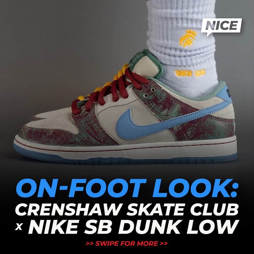 Nice Kicksさんのインスタグラム写真 - (Nice KicksInstagram)「@crenshawskateclub and Nike SB have some heat on the way 🔥🛹  LINK IN BIO for more info 📲 📸: @yankeekicks」5月25日 23時54分 - nicekicks