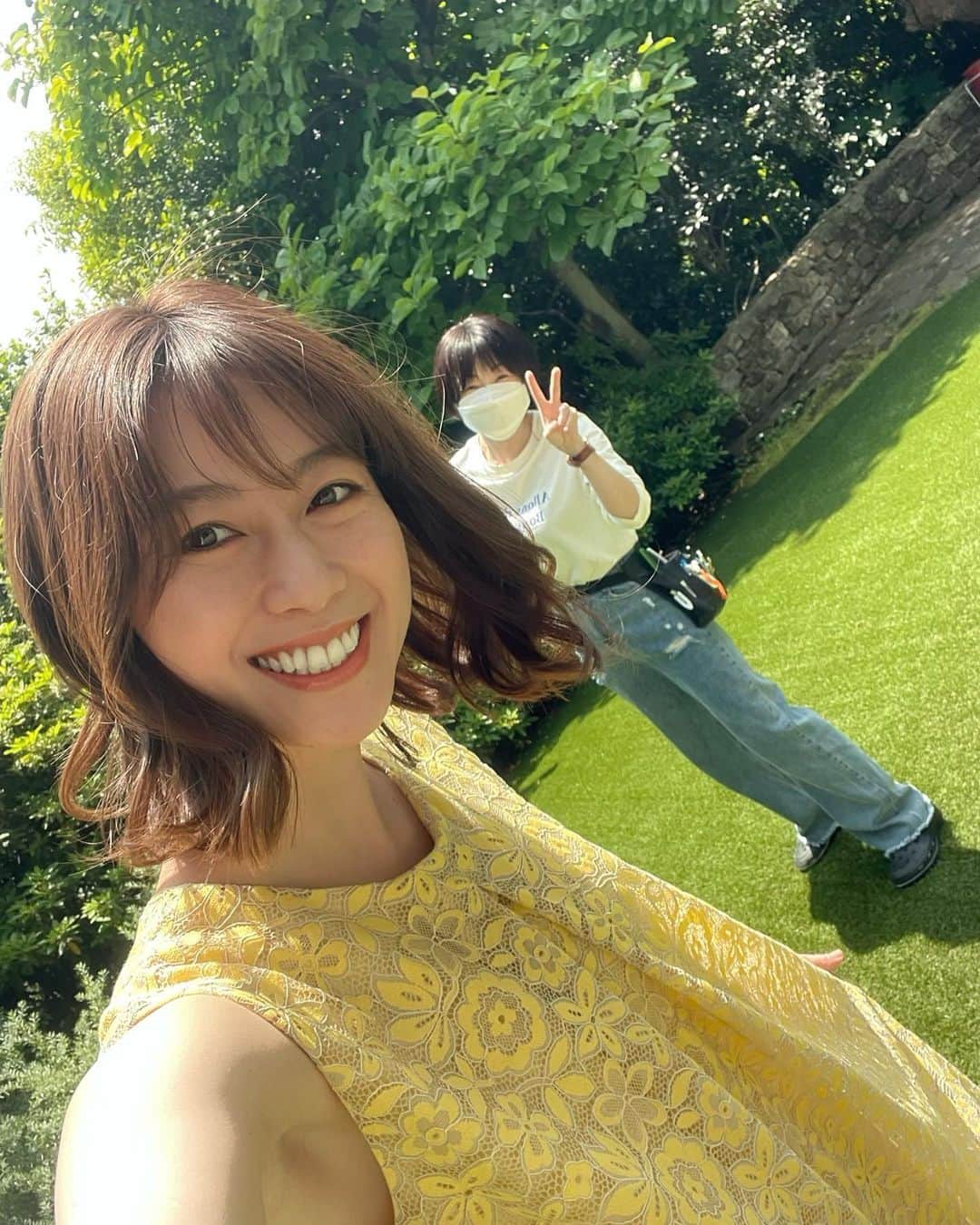 小坂温子さんのインスタグラム写真 - (小坂温子Instagram)「☀️✨♪:*° #💚💛💙」5月26日 0時09分 - kosaka_atsuko