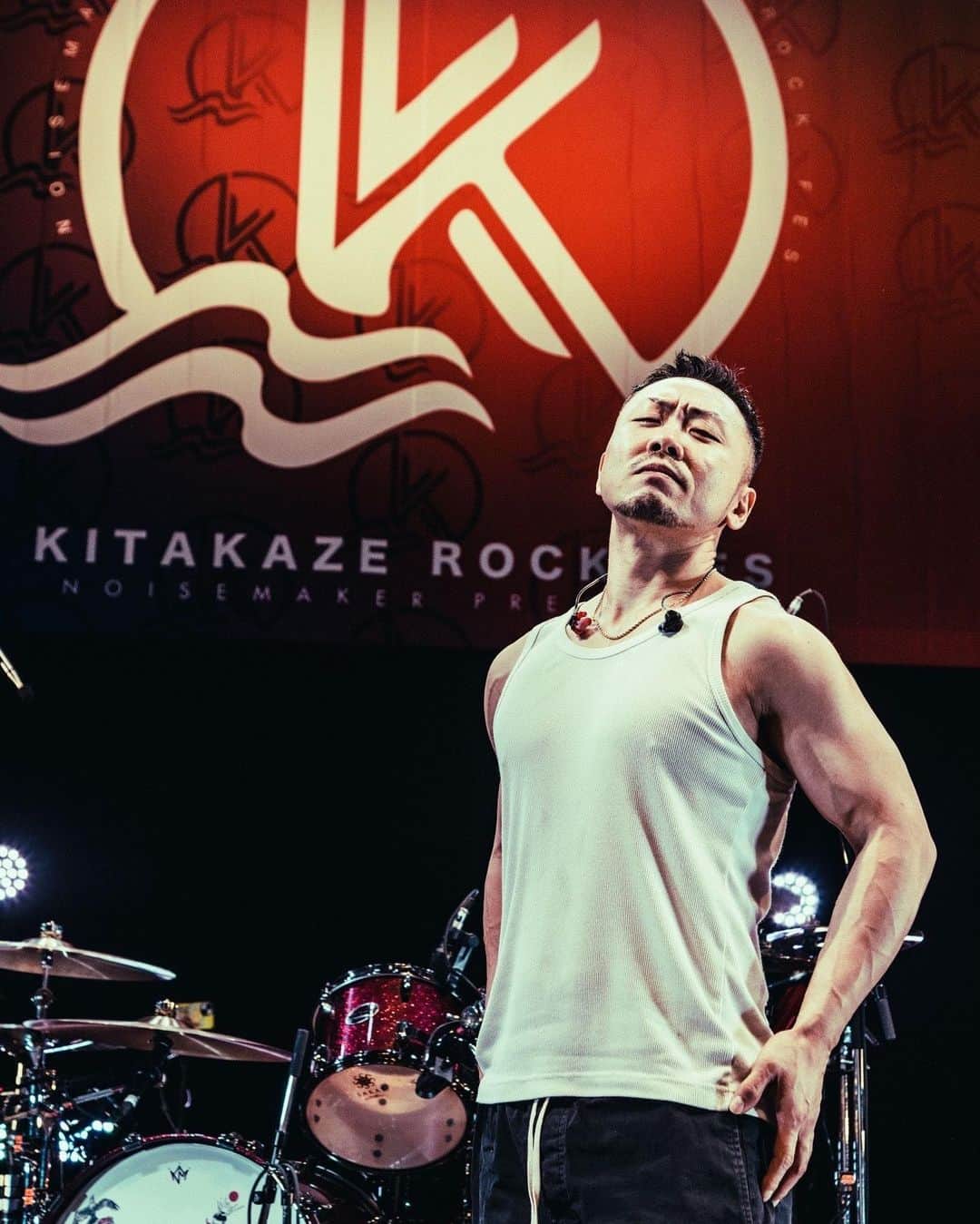 UTAのインスタグラム：「. . . . . KITAKAZE ROCK FES 2023  📸 by @nekoze_photo   #noisemaker #kitakazerockfes」