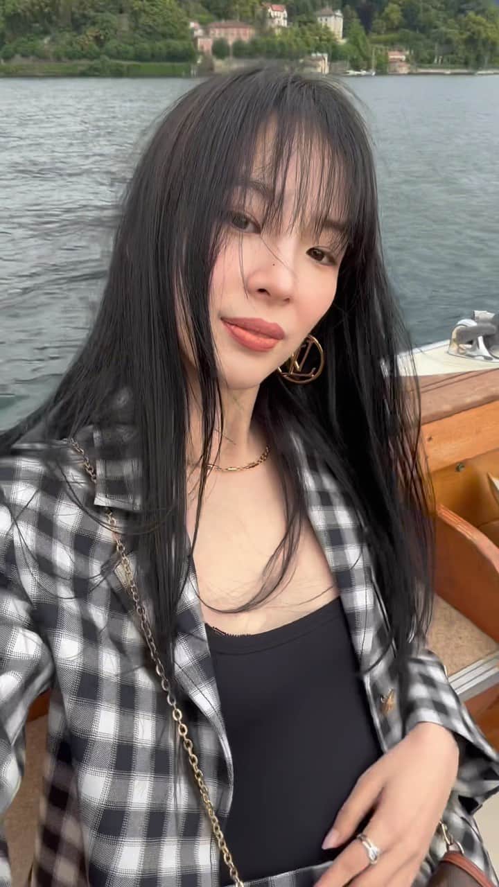 アイリーン・キムのインスタグラム：「Never not having fun😉  #LVCruise24」