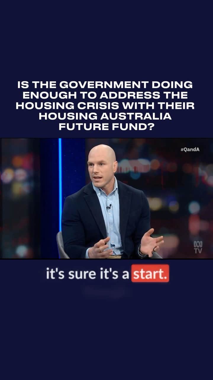 デビッド・ポーコックのインスタグラム：「If Govt chooses to use a Future Fund model, it makes no sense to put a limit on how much $ the fund can release to spend on social & affordable rental housing.  If returns are good they should all be invested, we need as much investment as possible in tackling this crisis.」