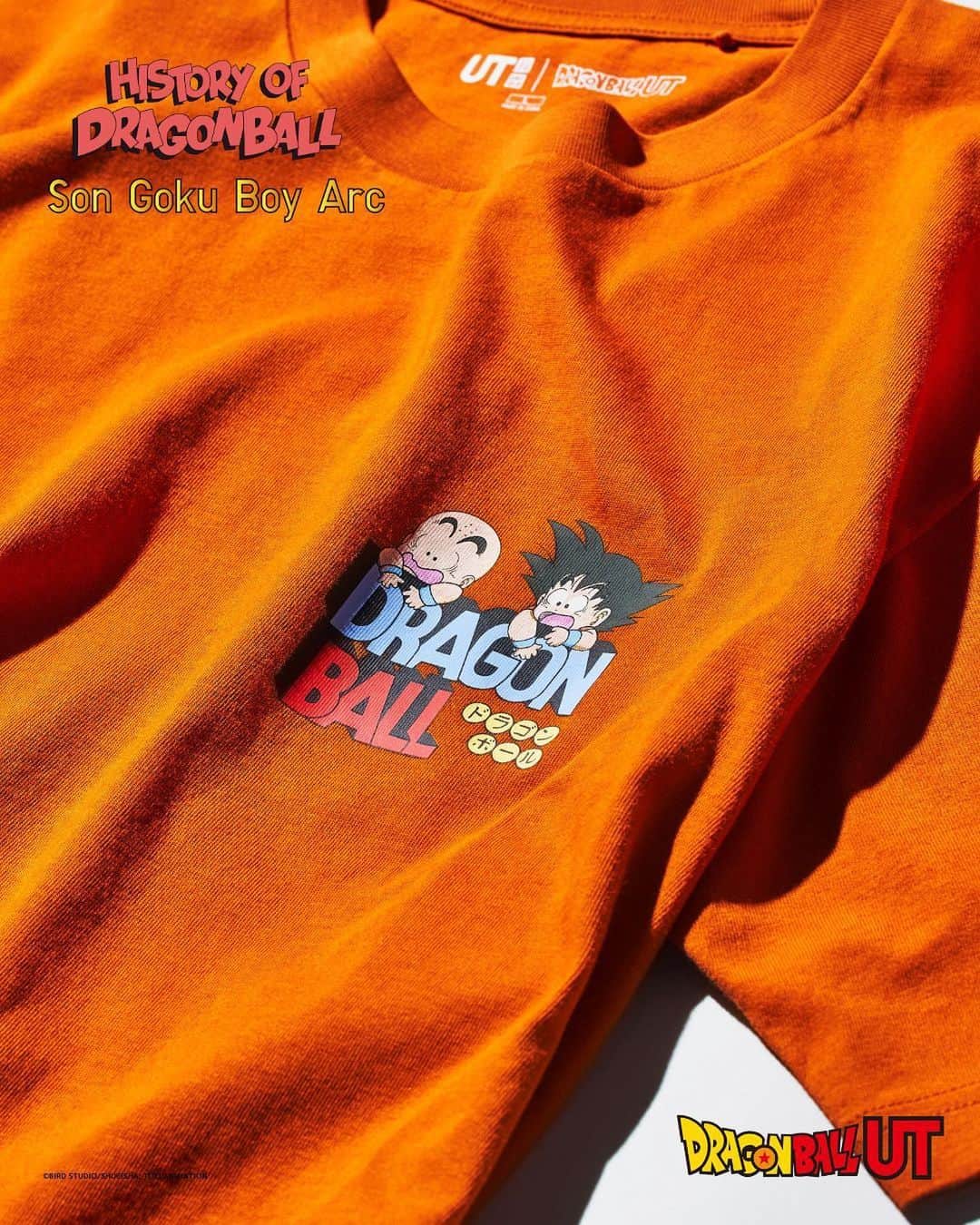ユニクロさんのインスタグラム写真 - (ユニクロInstagram)「Dragon Ball UT History of Dragon Ball. Looking back now, the history of Goku and his friends' adventures and fierce battles.  Relive the epic battles and thrilling adventures of Goku and friends with our limited edition Dragon Ball T-shirt collection. From the iconic "Son Goku Boy Arc" to the unforgettable "Majin Buu Arc", our designs capture the essence of the series, paying homage to its rich history. Don't miss out on the chance to own a piece of this legendary anime forever.  #DragonBallUT #WITHUT #Uniqlo #Lifewear  @uniqlo.ut  *The launch date and availability differ among regions.」5月25日 17時04分 - uniqlo