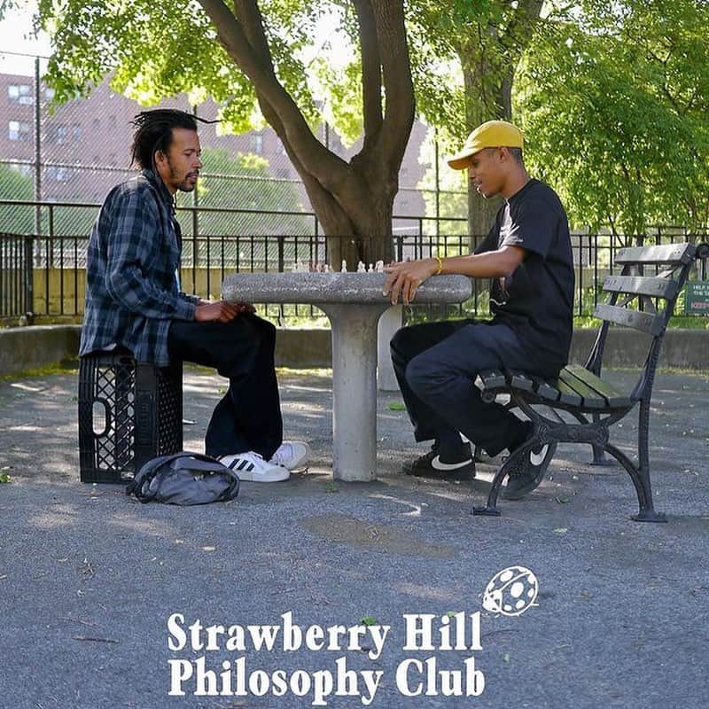 のインスタグラム：「@strawberryhillphilosophyclub から🆕アパレル入荷しました🐞  CALIFORNIA STREET 東京都渋谷区代官山町7-3 Tel 03-3461-9725 Store Hours 12:00 ~ 19:00 通販 : 17時までのご注文で即日発送 年中無休(12/31 ~ 1/3 を除く)  @strawberryhillphilosophyclub  #strawberryhillphilosophyclua #ストロベリーヒルフィロソフィークラブ #skateboard #skateboarding #skater #カリフォルニアストリート #カリスト #スケートボード #スケボー #スケーター #californiastreet #calst」