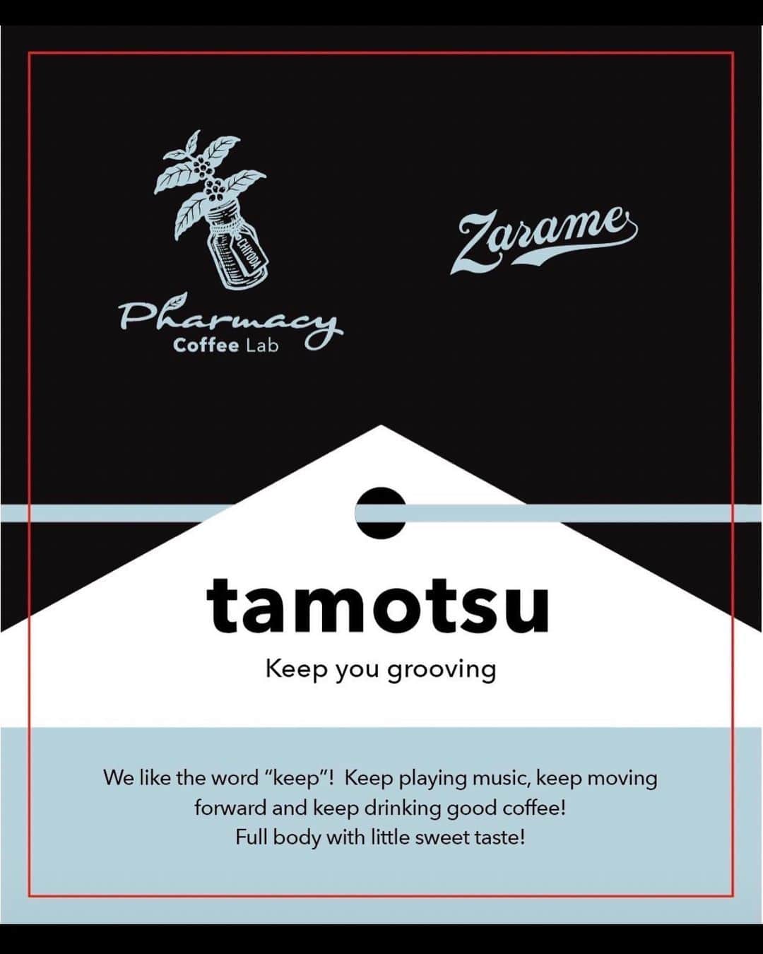 小林拓一郎さんのインスタグラム写真 - (小林拓一郎Instagram)「今週の土曜日は、『ZARAME』岡崎本店にて開催される「ZARAME BEAT」というイベントに参加します❕  このイベントのために作った「tamotsu」ブレンド。  このコーヒーを提供することを記念して、  イメージカラーを使って久々にファーマシーのロゴロンTを作りました。  あと、キッズTシャツ。  古着と一緒に販売します。  １２時〜１７時まで。  イベント中はずっと会場にいるので、是非遊びに来てくださーい❕  #zarame #zaramebeat #pharmacycoffeelab  #struckoutvintage」5月25日 17時23分 - kobataku33