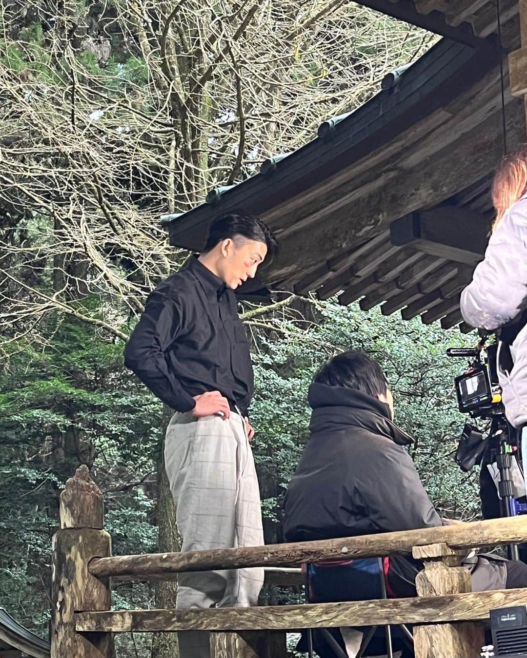 伊藤健太郎のインスタグラム：「静かなるドン公開中です。  アクション確認中のドンちゃんです。  kentaro.....」