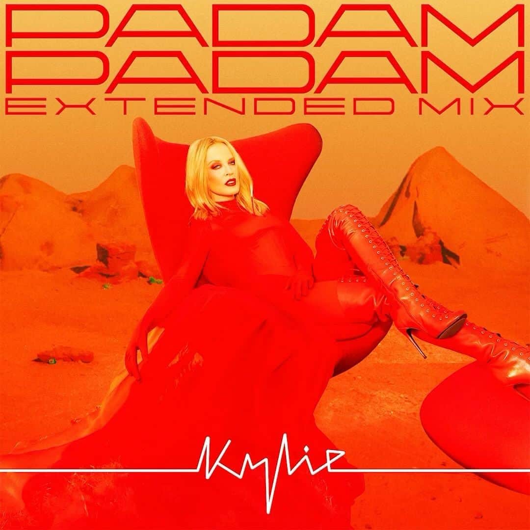 カイリー・ミノーグのインスタグラム：「LOVERS ❤️Padam Padam❤️ Extended Mix is here!!!!!  You can download it at the link in my bio.」