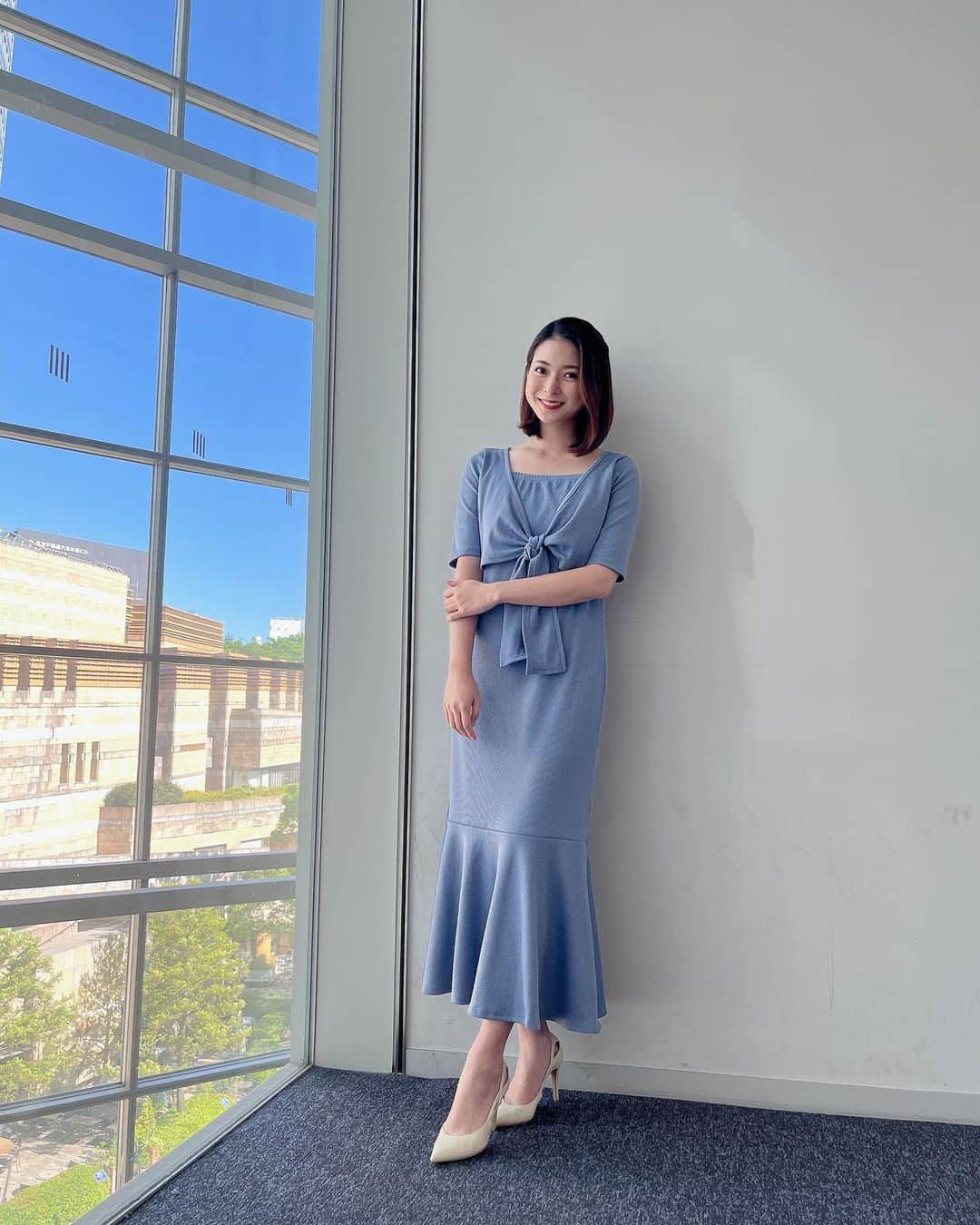 住田紗里のインスタグラム：「今週のグッド！モーニングの衣装です☀️  1枚目 ワンピース Re:EDIT(@reedit_official)   2,3枚目 トップス DoublefaceTokyo (@doubleface_tokyo_) パンツ Re:EDIT(@reedit_official)   4枚目 トップス・パンツ Re:EDIT(@reedit_official)   5枚目 トップス・パンツ Re:EDIT(@reedit_official)  #グッドモーニング#衣装#reedit#doublefacetokyo#テレビ朝日#テレ朝#テレビ朝日アナウンサー#アナウンサー#住田紗里」