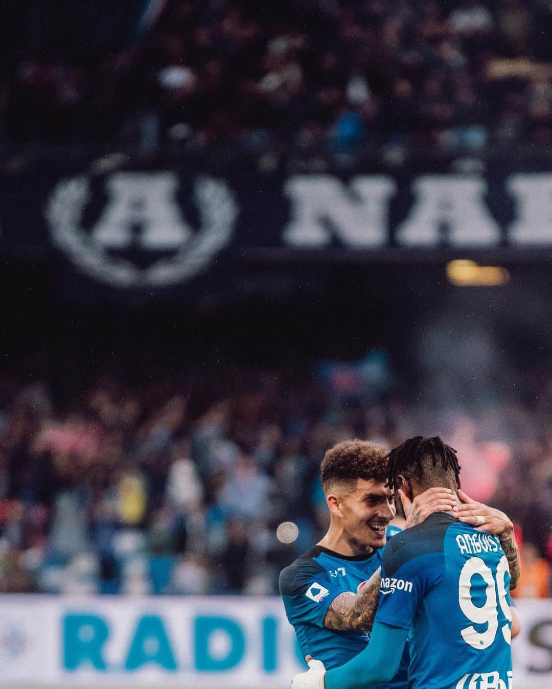 SSCナポリさんのインスタグラム写真 - (SSCナポリInstagram)「😮 That moment…   💙 #Napul3 #ForzaNapoliSempre #TuttoPerLei」5月25日 18時59分 - officialsscnapoli