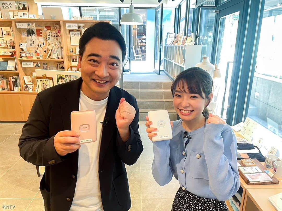 濱村春香のインスタグラム：「. 明日 #ZIP特集 担当しています🎤  今、スマホ写真をプリントアウトする人が急増中！ 最新プリント機の驚きの進化を調査します💪🏻 さらに ジャングルポケット斉藤慎二さんが 国宝級イケメンと話題の息子の写真をプリントアウト！ その反応は？  ⏰あさ7時20分ごろ  ぜひご覧ください🙌🏻  #ZIP」