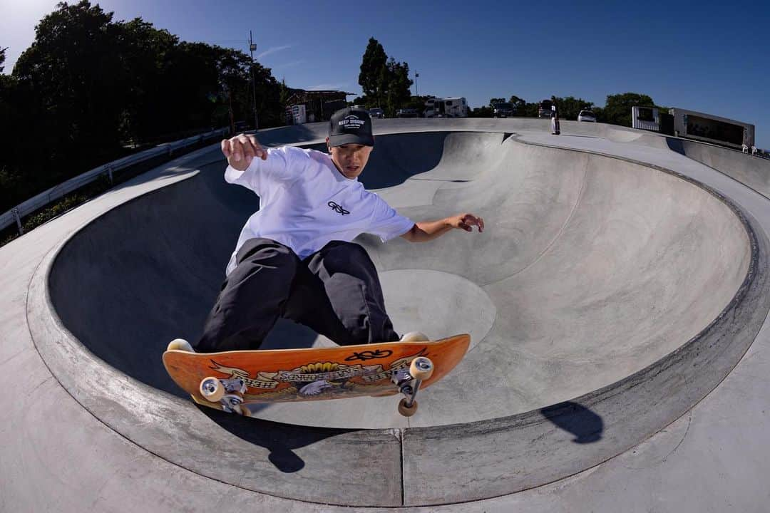 平岡卓のインスタグラム：「@goseskatepark  📸 @yuyaphoto711 🙏🏽 @toshiki_2833 🤝」