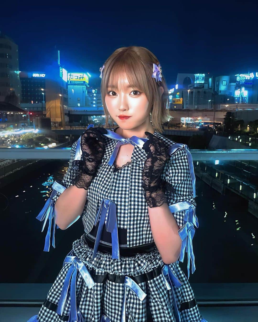 のインスタグラム：「・  アイドル風あんちゃんかわい？？🪄♡♡  ・   #コンカフェ  #コンセプトカフェ  #コンカフェ嬢  #コンカフェキャスト  #アイドル  #グラビアアイドル #大阪  #ミナミ  #心斎橋  #東心斎橋  #日本橋  #宗右衛門町 #チャーミームーン  #charmymoon  #ちゃむ #踊ってみた #踊り手 #自撮り#自撮り界隈#自撮り女子」