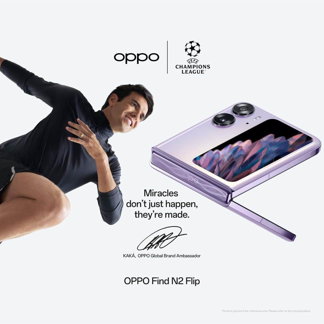 カカさんのインスタグラム写真 - (カカInstagram)「I‘m delighted to join your team as an @oppo Global Brand Ambassador! Let’s get out there and witness the glory of the game. #MakeYourMiracle #ucl」5月25日 20時11分 - kaka