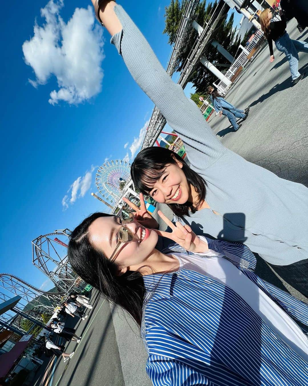 坂口佳穂さんのインスタグラム写真 - (坂口佳穂Instagram)「🎡😆  ドキドキして叫んで笑って やっぱり富士急は楽しいっ  #富士急ハイランド」5月25日 20時22分 - s_ka_ho