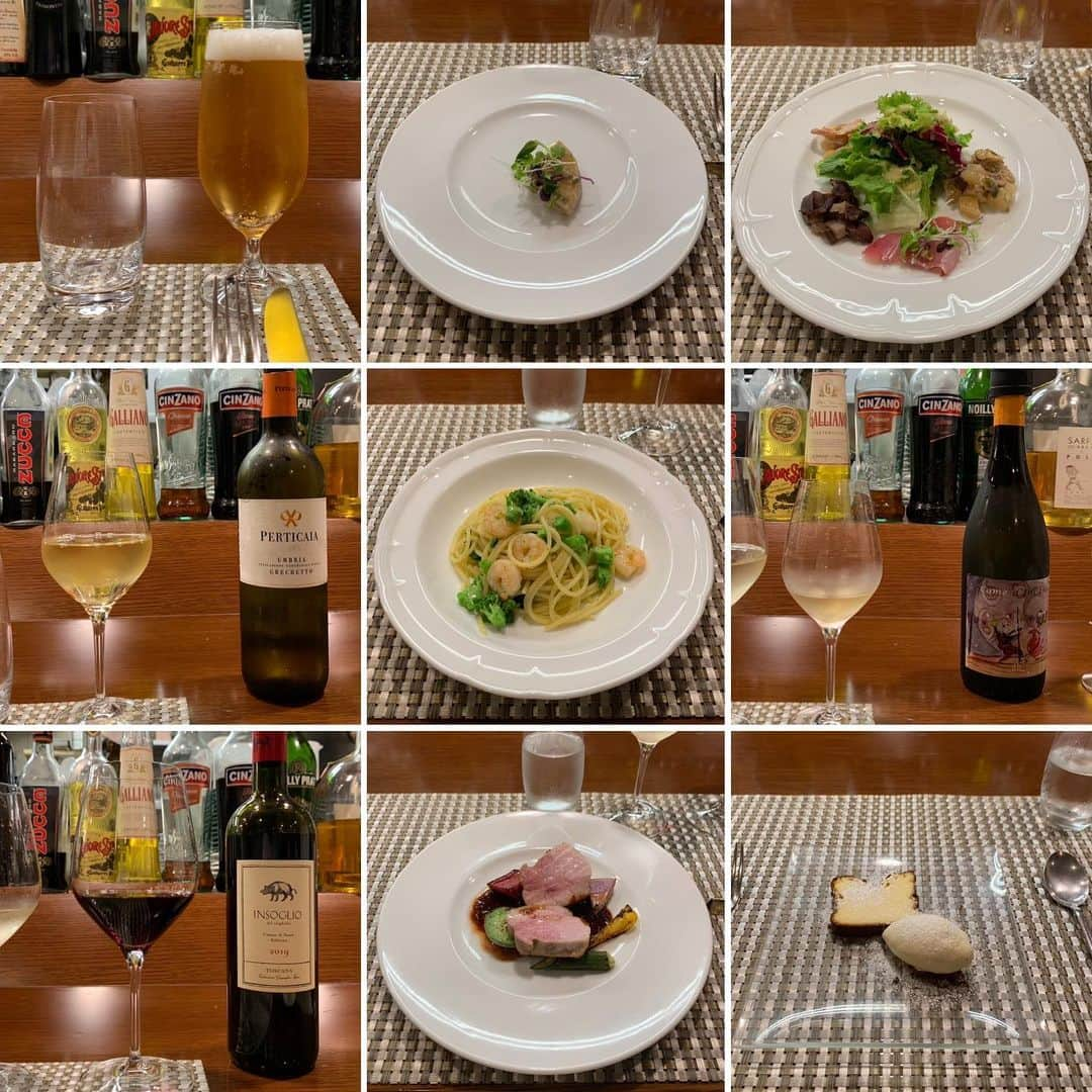 くろさんのインスタグラム写真 - (くろInstagram)「今宵は🍷🇮🇹  ディナーショートコースなんぞ🍽️←見せて貰おうか奥沢イタリアンの実力とやらを（ガンダム世代は言いたいのですw）  お任せワインペアリングもいい感じでした🍷  流石はビブグルマンなお店😋デザートまで完璧👌  いやぁ奥沢は素敵なお店が多すぎです💓  #ilvinvino奥沢 #ilvinvino #イルバンビーノ奥沢 #イルバンビーノ #ビブグルマン #ビブグルマン東京 #奥沢イタリアン #奥沢グルメ #奥沢ディナー #自由が丘イタリアン#自由が丘グルメ #自由が丘ディナー #くろ呑み喰い」5月25日 20時44分 - m6bmw