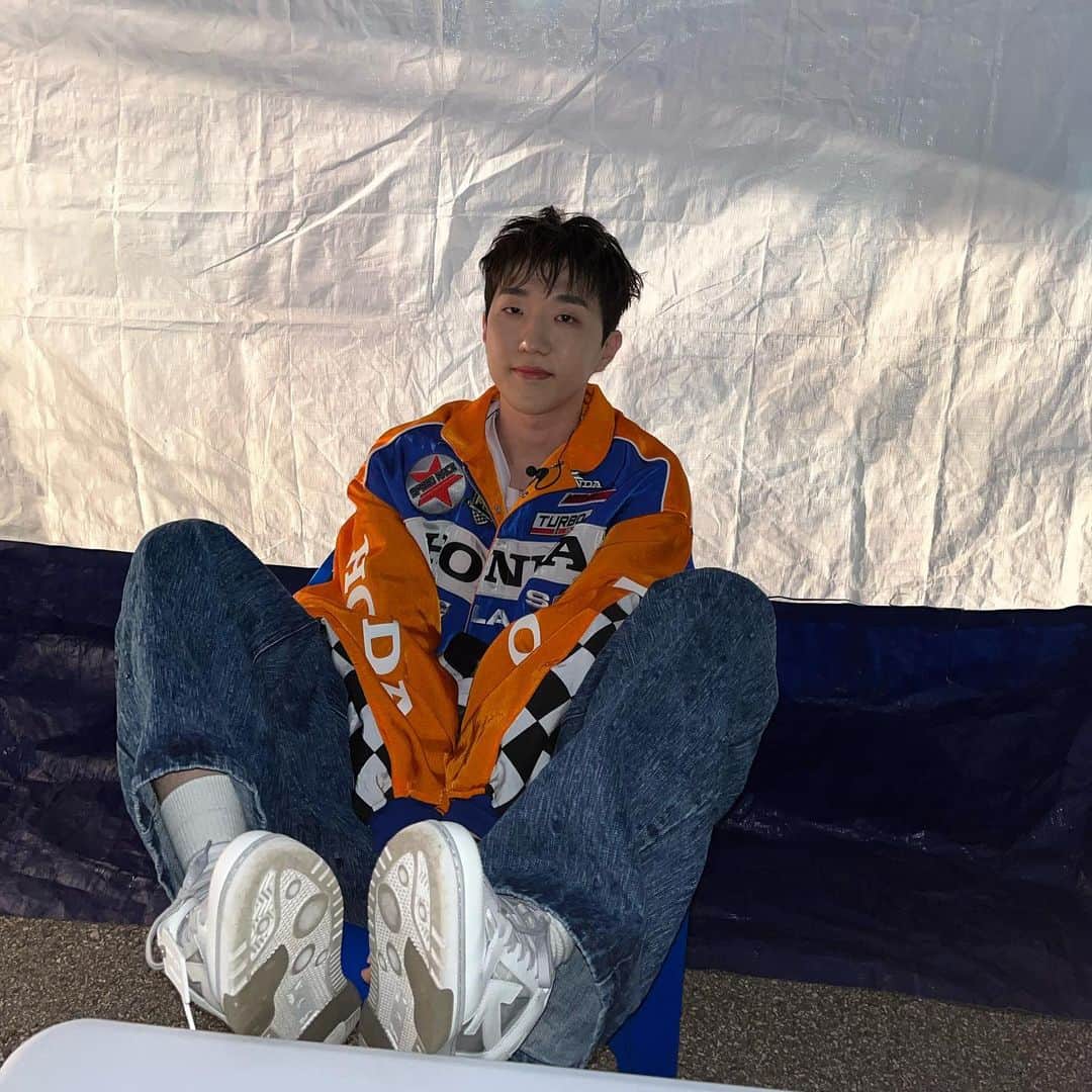 キム・スンミンのインスタグラム：「우리 오늘 행복했다 ㅠ 한남대 🫶🏻」