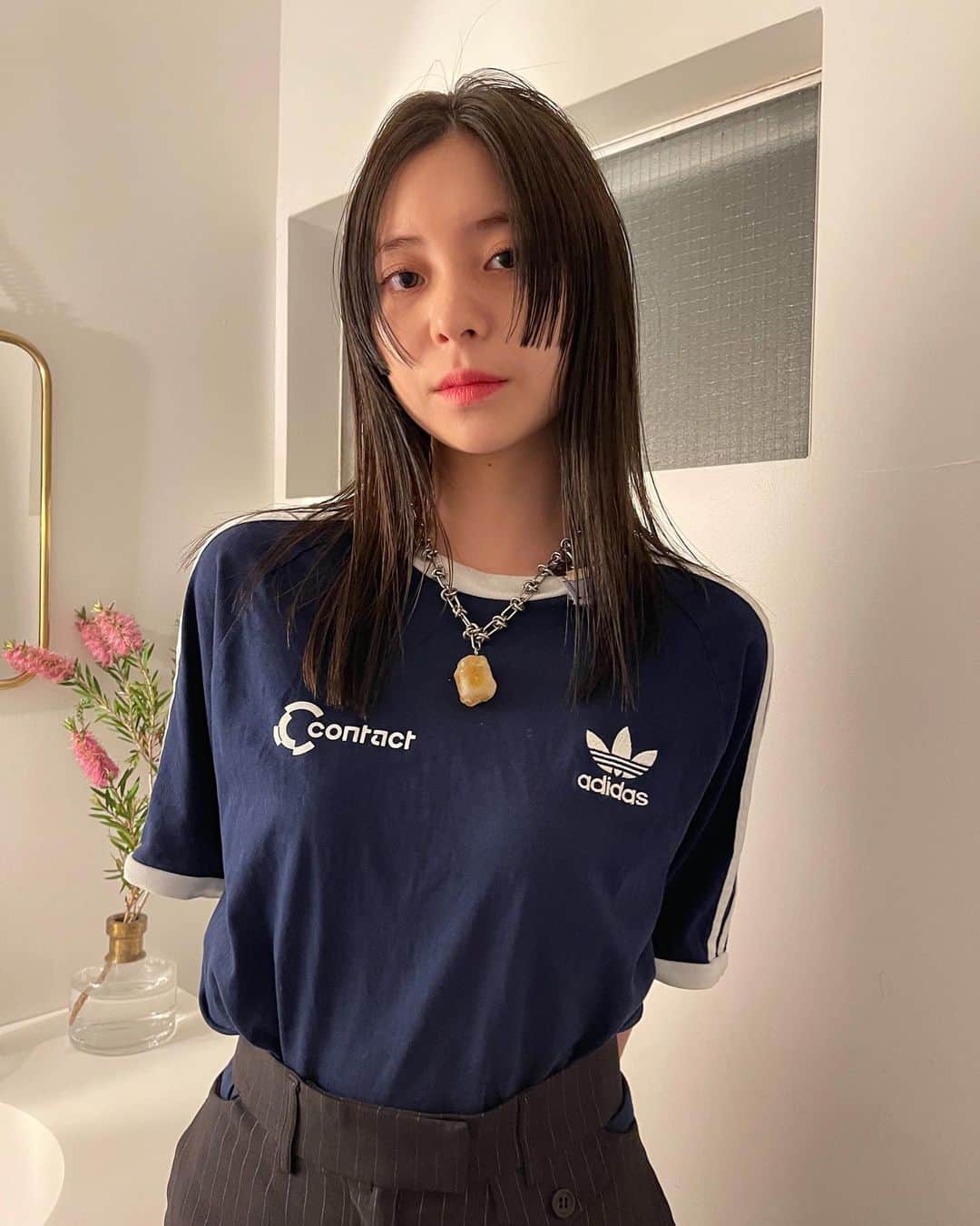 磯田 基徳のインスタグラム：「no styling hair👍🏾」