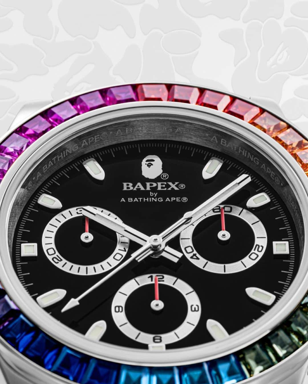 ア ベイシング エイプさんのインスタグラム写真 - (ア ベイシング エイプInstagram)「The TYPE 4 BAPEX® returns with Crystal Stone editions, coming in Silver and Black colourways. Releasing on BAPE.COM Friday, May 26th, and at BAPE STORE® on Saturday, May 27th.  #abathingape #bape #bapex」5月25日 22時08分 - bape_japan