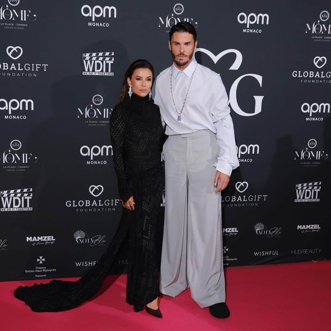 Baptiste Giabiconiのインスタグラム：「@globalgiftfoundation @apmmonaco @evalongoria」