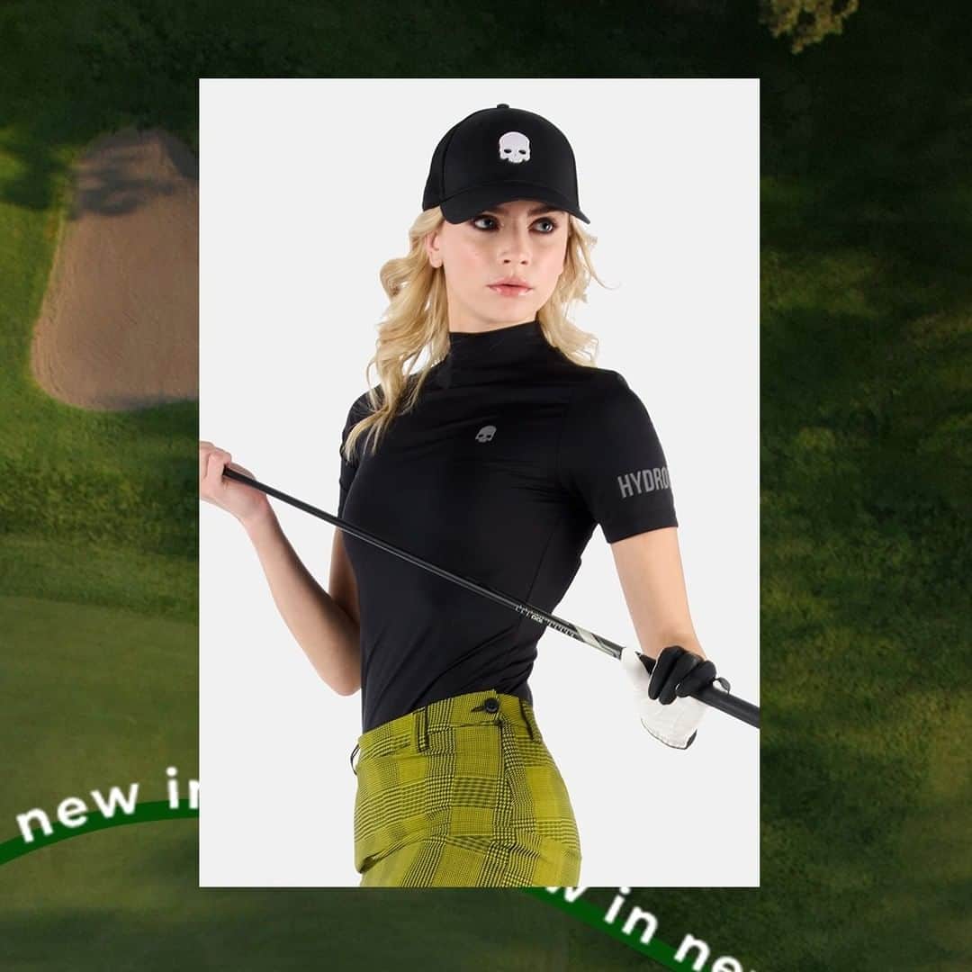 のインスタグラム：「From fairway to the clubhouse, our new women's golf collection is chic and functional. ⛳Experience golf like never before!  www.hydrogen.it  #hydrogen_offical #luxurysportswear #golfuniform #golfss23」