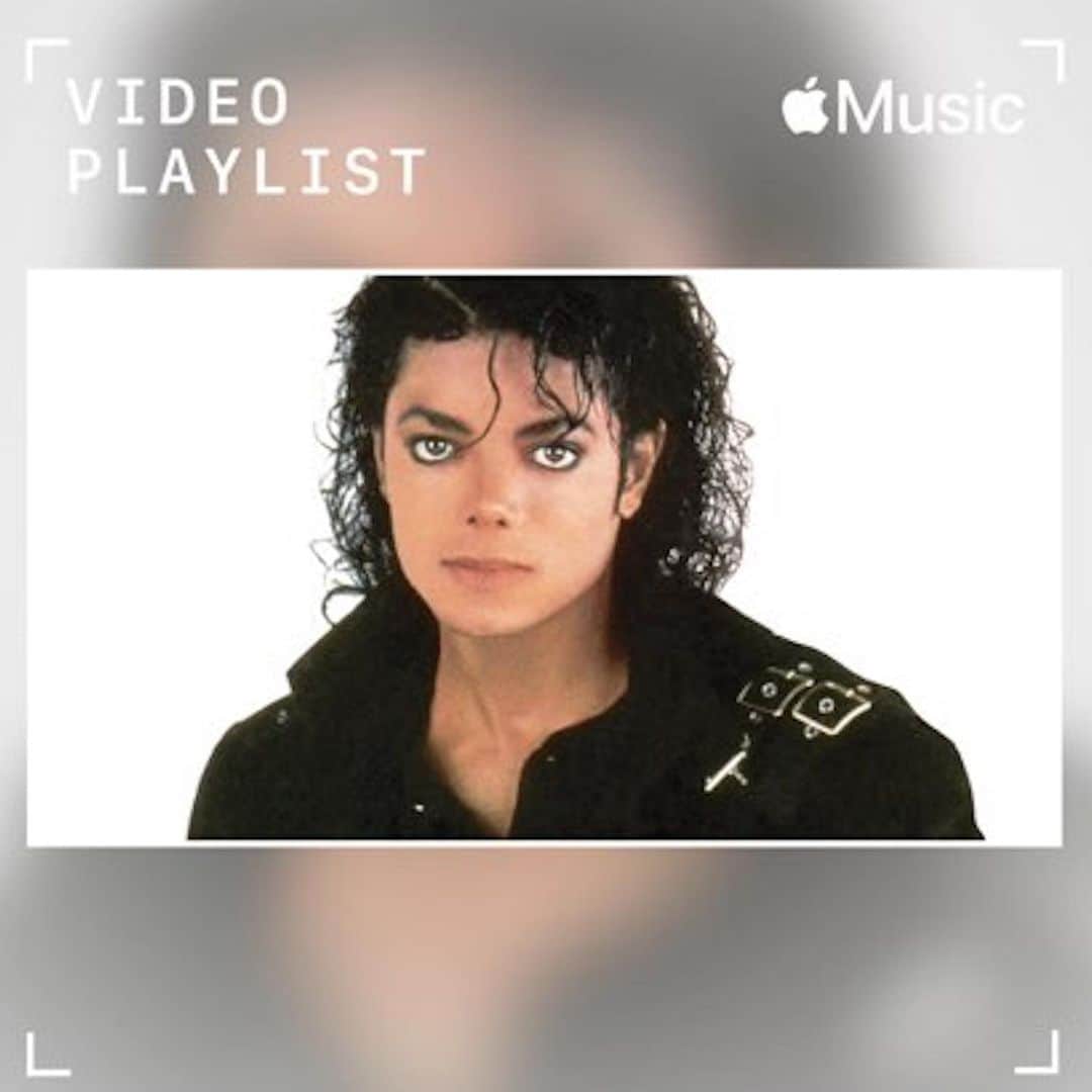 マイケル・ジャクソンのインスタグラム：「Running over 4 hours with 38 of Michael’s short films, Apple Music’s “Video Essentials Playlist” includes the long versions of “Thriller”, “Bad”, “Speed Demon” and “Black and White”. Hit the link in stories to experience Michael’s cinematic visions in one playlist.」