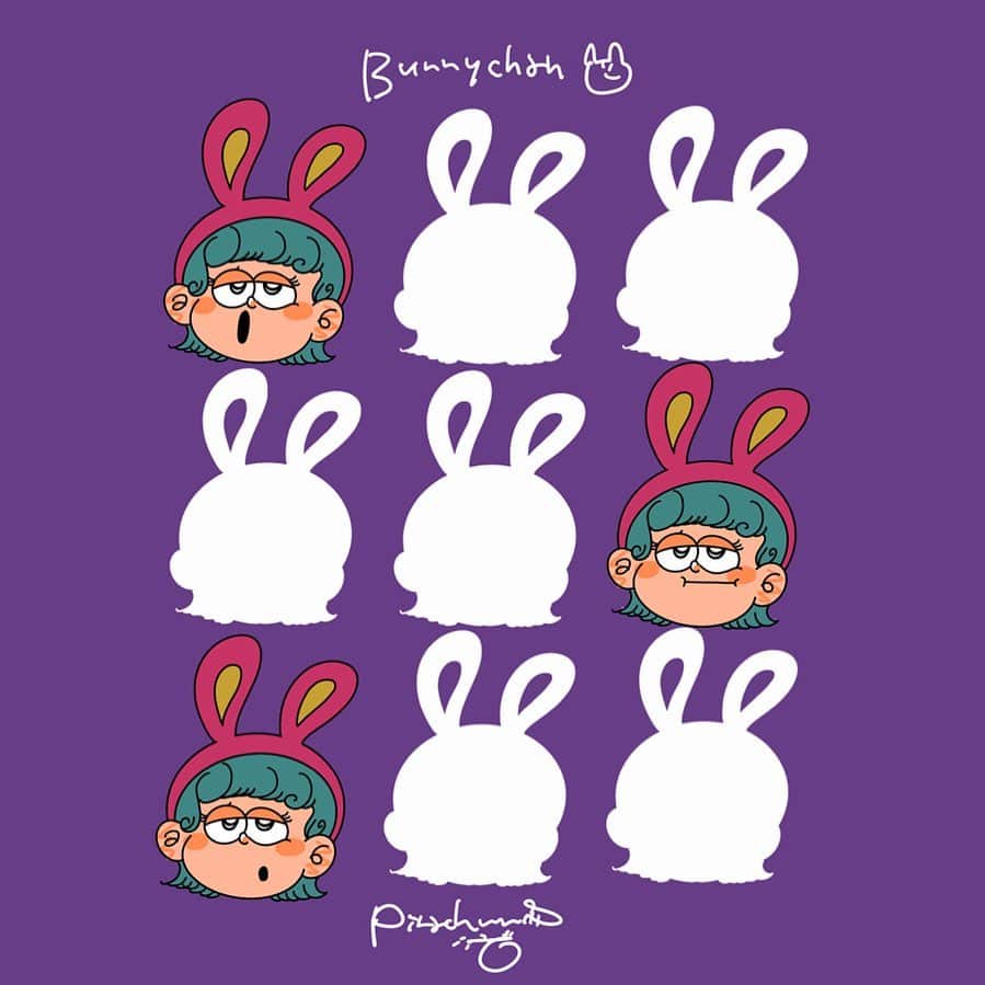 Pirakoのインスタグラム：「オツカレサマ日記でダントツ人気のばにーさん  ぴらこ今久しぶりのLINEスタンプ作ってます🟢💬 あともうちょっとで出来上がるけん審査通して 早くみんなに見せたい🫣  明日はというかもう今日だね華金！ 今週もお疲れ様でした☺︎  この投稿を朝見てる方も真夜中に見てる方も あと1日まったり頑張りましょ🐨♡  ((わしは今日髪の毛可愛くしてもらってお友達とご飯 しっかりお休みしたので土日も頑張りまふcarbonきてね😃😃」
