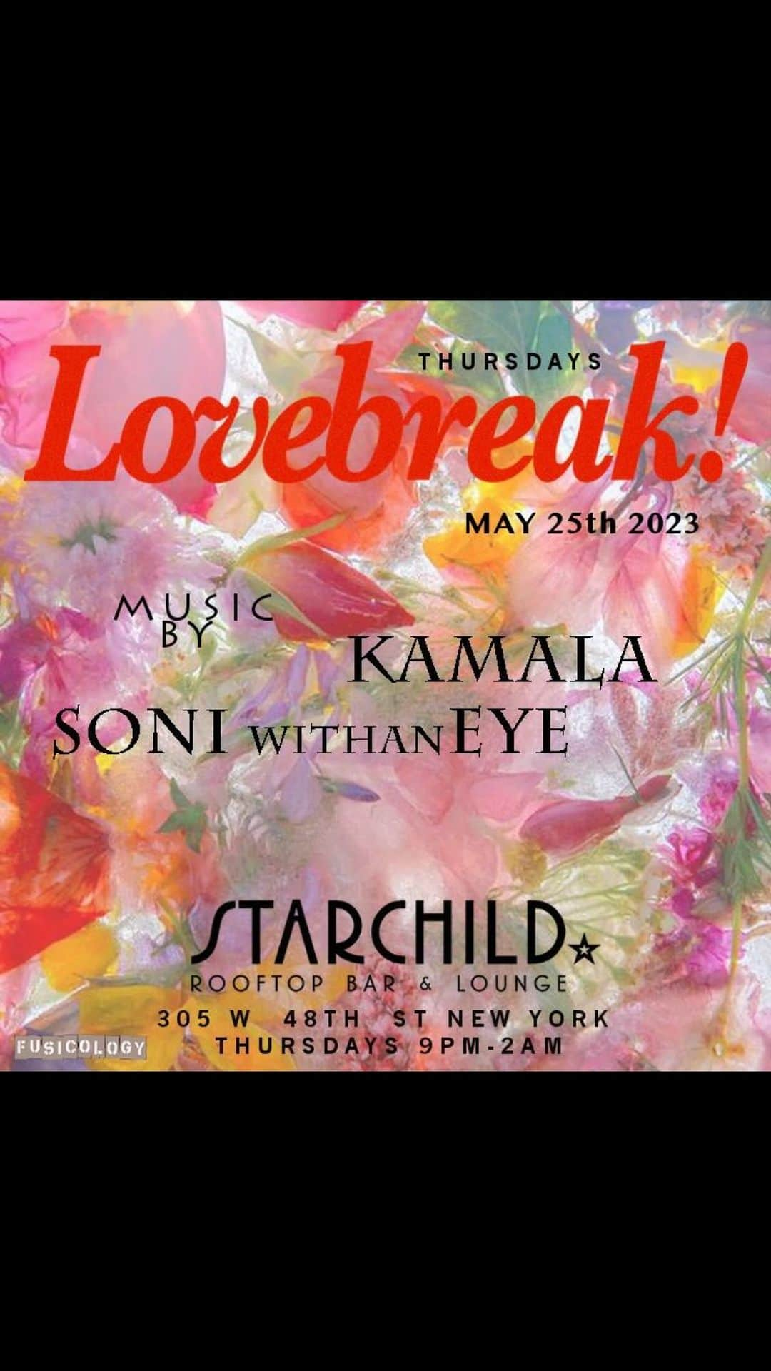 ダニエル・ポランコのインスタグラム：「@lovebreakparty tonight @starchildrooftop 9-2am Say my name at the door  DJs @soniwithaneye @kamalamuse   Hosts @cynrosenyc @leomoctezuma @azucaco @fredcoolout and myself  #CityNights #NycRooftop #RooftopbarNyC #RooftopBar #LovebreakParty」