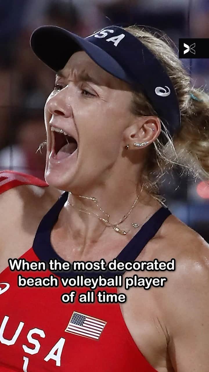 ケリー・ウォルシュ・ジェニングスのインスタグラム：「LEGENDARY 😤  I’ll be watching @kerrileewalsh highlights in honor of her launching one of the 8 new @realprovb women’s teams 🏐   #kerriwalshjennings #provolleyball」