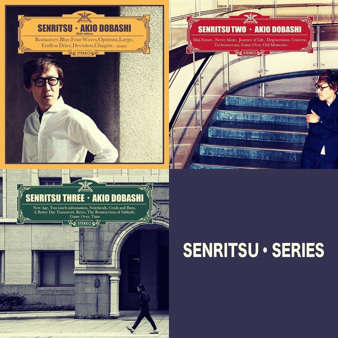 土橋安騎夫のインスタグラム：「Solo Album 「SENRITSU」・series on sale !! プロフィールよりofficial webshopへ🎵」