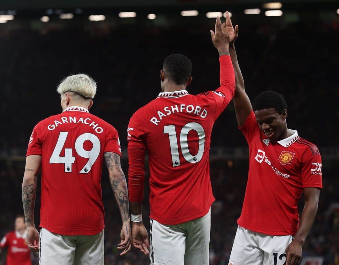 マーカス・ラッシュフォードのインスタグラム：「Top 4 secured 🔐」