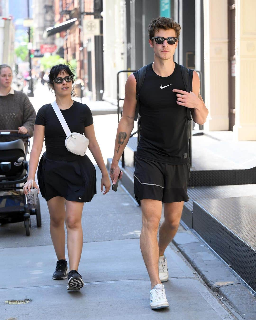 Just Jaredさんのインスタグラム写真 - (Just JaredInstagram)「Shawn Mendes and Camila Cabello were spotted shopping in their workout gear on Thursday afternoon in New York City, further fueling those rekindled romance rumors. #ShawnMendes #CamilaCabello Photos: Splash」5月26日 7時35分 - justjared