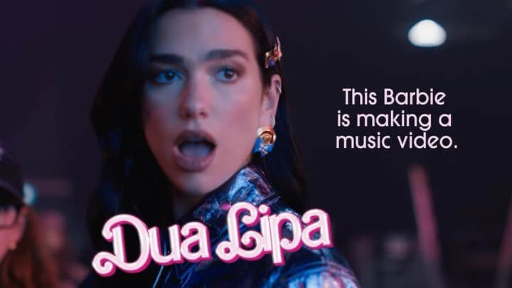 デュア・リパのインスタグラム：「DANCE THE NIGHT written for @barbiethemovie OUT NOW EVERYWHERE!!! Watch the full video on youtube and you can listen / stream the song on all streaming platforms 🎧I wrote this song with my friends @iammarkronson @wyattish @carolineailin and we hope you LOVE IT! Barbie out in cinema’s July 21st!!!! 💕🪩」