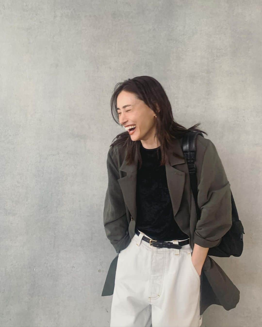 小濱なつきのインスタグラム：「お疲れ様！🍻  #私服」
