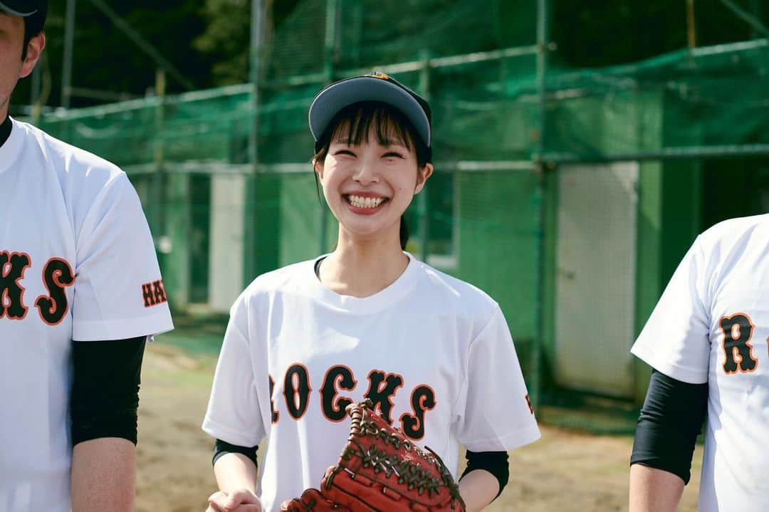 たなかさえのインスタグラム：「楽しさ満点😆❤️‍🔥 . #野球女子#草野球#草野球女子#スポーツ女子#野球 #lovebaseball #baseballgirl#smile#japanesegirl#sportsgirl#sports#lovesports」