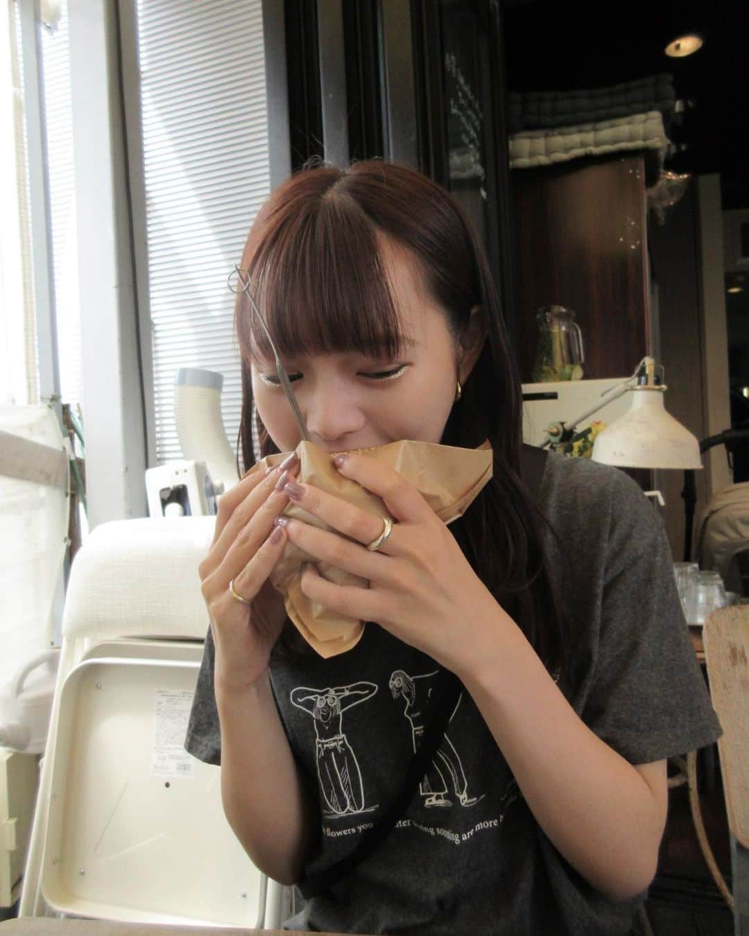 木村なつみのインスタグラム：「私のインスタ、食べてばっかだー🫠」