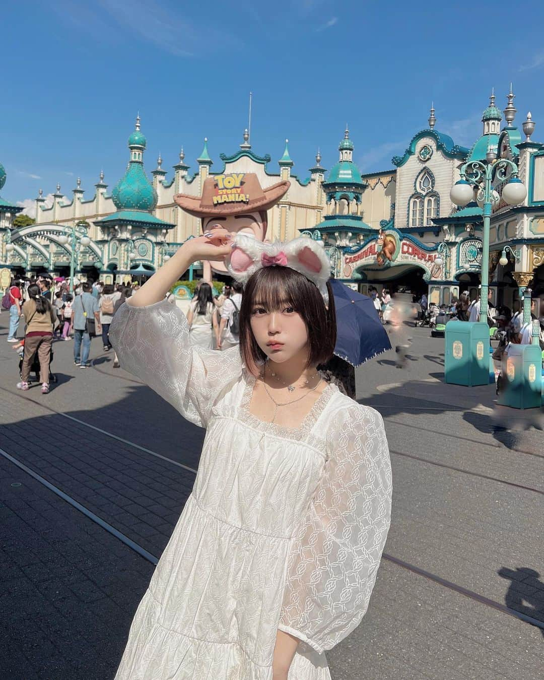 なえなのさんのインスタグラム写真 - (なえなのInstagram)「🎀🎀🎀  私服でこんなにラブリーな服着たの久しぶりだった〜  この日は珍しくお昼から夜までいたよ☁️  あーたのしかった」5月26日 18時31分 - naenano0114