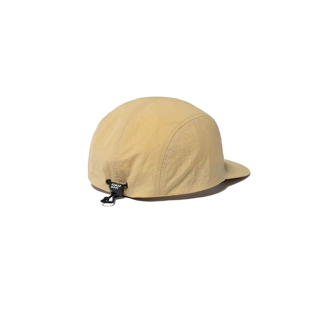 HUMAN MADEさんのインスタグラム写真 - (HUMAN MADEInstagram)「"CAMPING CAP" is available at 27th May 11:00am (JST) at Human Made stores mentioned below.  5月27日AM11時より、"CAMPING CAP” が HUMAN MADE のオンラインストア並びに下記の直営店舗にて発売となります。  [取り扱い直営店舗 - Available at these Human Made stores] ■ HUMAN MADE ONLINE STORE ■ HUMAN MADE OFFLINE STORE ■ HUMAN MADE HARAJUKU ■ HUMAN MADE SHIBUYA PARCO ■ HUMAN MADE 1928 ■ HUMAN MADE SHINSAIBASHI PARCO  *在庫状況は各店舗までお問い合わせください。 *Please contact each store for stock status.  シンプルなデザインのナイロン製4パネルキャップ。後頭部はドローコードを用いたアジャスターを採用しています。キャンプや登山、フェスなどのアウトドアシーンにもオススメです。  Four panel cap in nylon with a removable sunshield and drawcord at the back for easy adjustment.Provides sun protection and is designed for a wide range of uses, from camping and hiking to festivals and outdoor activities.」5月26日 11時12分 - humanmade