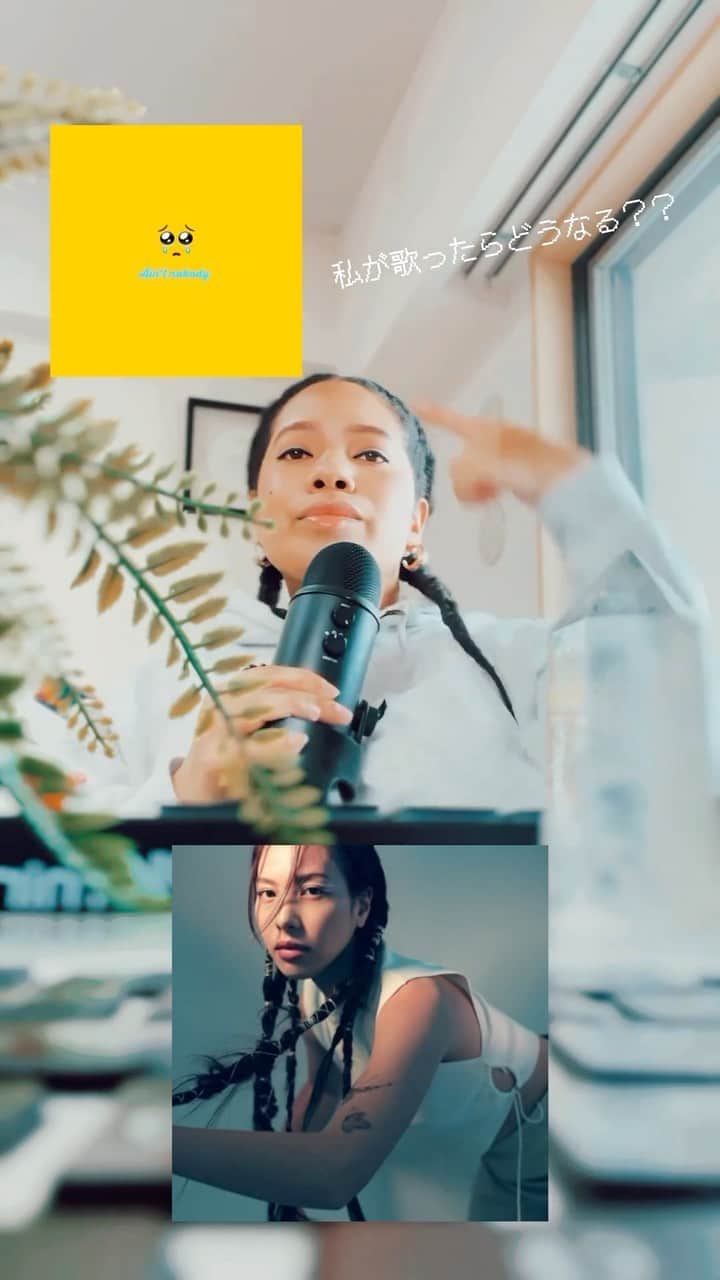 のインスタグラム：「SARA-J × FOFU  "Ain't Nobody" Remixed by EMI MARIA   リリースの瞬間にドハマりした曲 リミックスしてみた🧚🏾🫧🧸 Key-5した私の声の低さ😌w やっぱりR&B今年キテる🤍原曲最高なのでまだ聴いてない人みんな是非聴いてーー💜✨✨  #aintnobody  #saraj #fofu #rnbmusic #singersongwriter #japan #日本語 #歌ってみた #karaoke #coversong #remixmusic」
