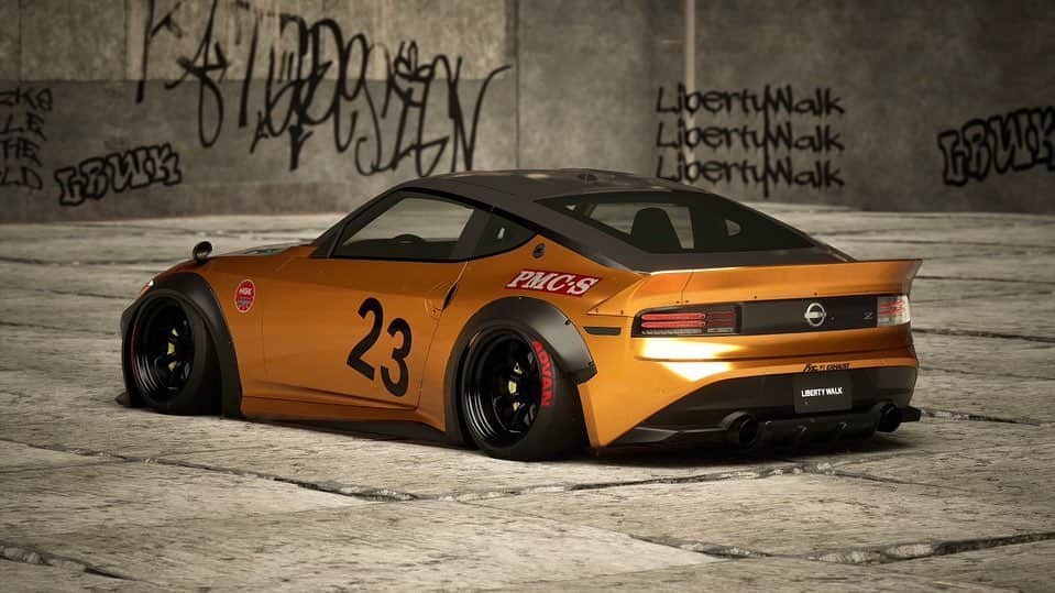 Wataru Katoさんのインスタグラム写真 - (Wataru KatoInstagram)「LB⚡️WORKS NISSAN Fairlady Z RZ34 (400Z)   https://youtu.be/KF6reNjQ3yo just launched !! Pleasure to announce the launch of new body kit !! The new body kit is a motif of Nissan 240Z as Japanese old style !  We will show you guys real Japanese old style including G nose !! It will be unveiled at SEMA Show 2023 !! We are receiving such amazing feedback already!! More info & price etc: nishio@libertywalk.co.jp or @libertywalk_toshi #libertywalk #lb #lbperformance #lbworks #lbwk #lbnation #carlover #customcars #supercar #hypercar #nissan #nissanfairladyz #fairladyz #400z #nissanz #sema #semashow #stance #jdm #jdmcars」5月26日 11時33分 - libertywalkkato