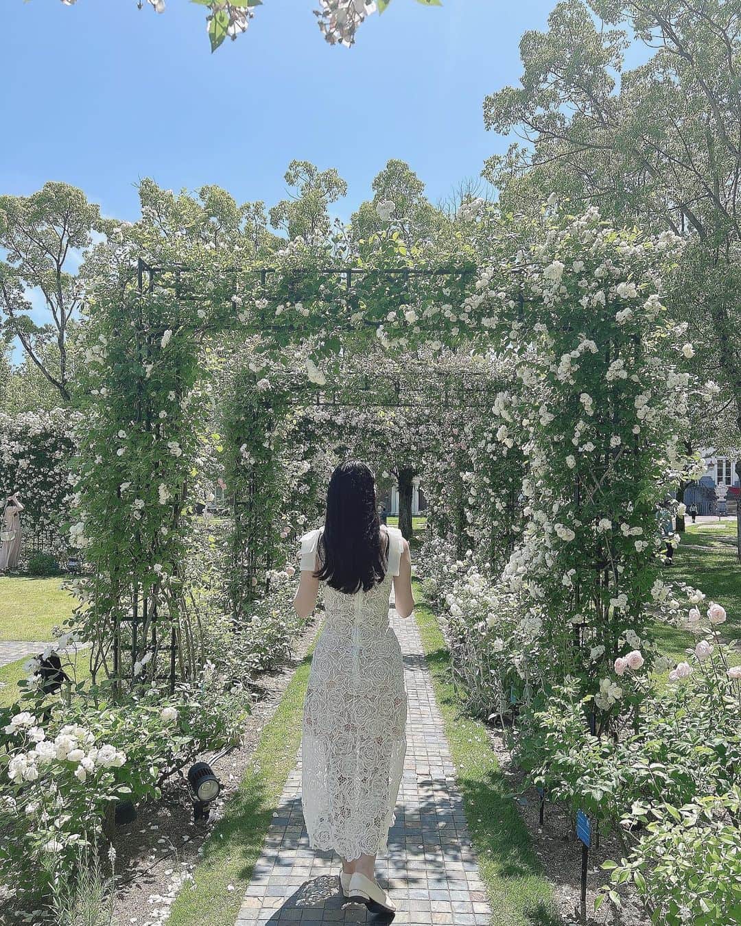 れみぱんさんのインスタグラム写真 - (れみぱんInstagram)「このワンピーススタイル良く見えて買って良かった💐」5月26日 12時21分 - lemipanna